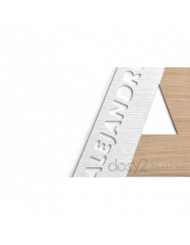 Letra Personalizada en Madera WOOD | Calidad Artesanal Dosy2