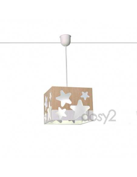 Lámpara de Techo Wood - Madera y Laca Satinada - Dosy2