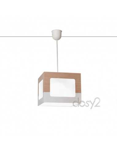 Lámpara de Techo Wood - Madera y Laca Satinada - Dosy2