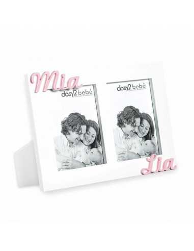 Portafotos Doble Classic Personalizado con Nombres - Dosy2