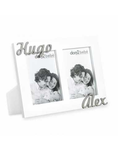 Portafotos Doble Classic Personalizado con Nombres - Dosy2