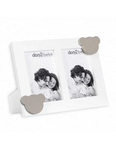 Portafotos Doble Con Silueta - Decoración Infantil Dosy2 2