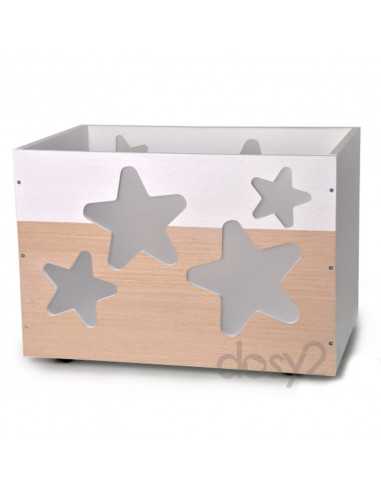 Juguetero Infantil Wood en Madera Troquelado - Personalizable y Elegan