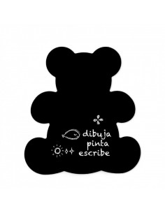 Pizarra Osito de Madera Lacada - Decoración Infantil Perfecta | Dosy2 2