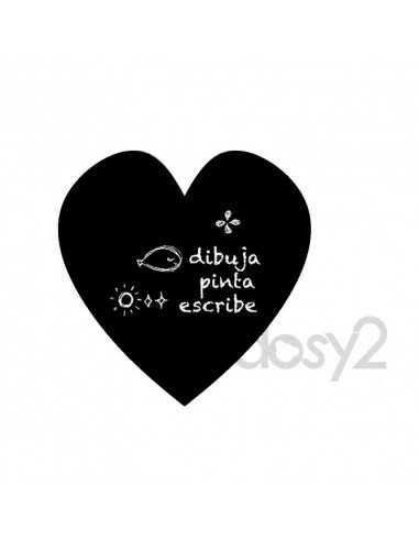 Pizarra Corazón Decorativa Dosy2 - Perfecta para Niños y Bebés