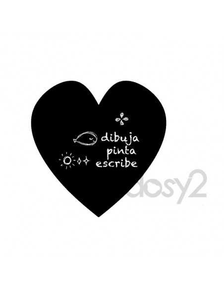 Pizarra Corazón Decorativa Dosy2 - Perfecta para Niños y Bebés
