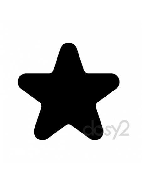 Pizarra Estrella Decorativa - Madera Dosy2