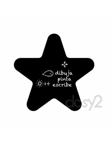 Pizarra Estrella Decorativa - Madera Dosy2