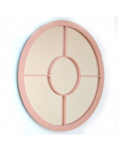 Espejo Feng Shui Redondo de Madera - Elegancia y Armonía - DOSY2 2