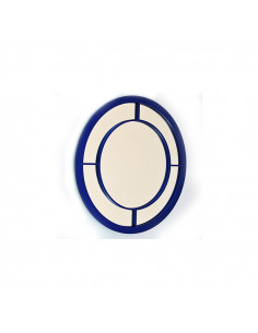 Espejo Redondo Navy de Madera - Dosy2, Elegancia Náutica 2