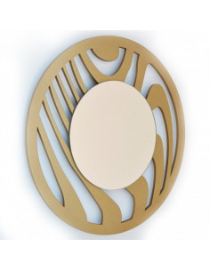 Espejo Decorativo Animal Print en Madera de Dosy2 2