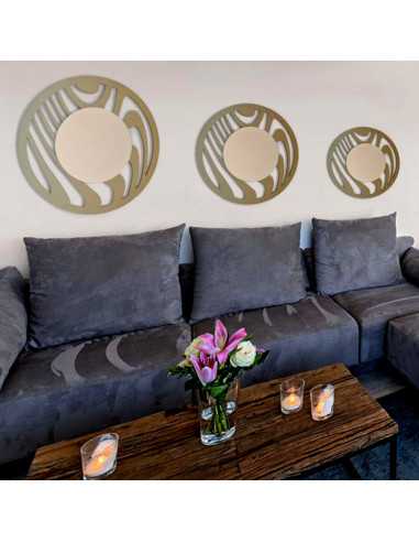 Espejo Decorativo Animal Print en Madera de Dosy2