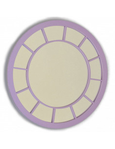 Espejo Decorativo de Pared Nouveau en Madera Natural – Dosy2 2