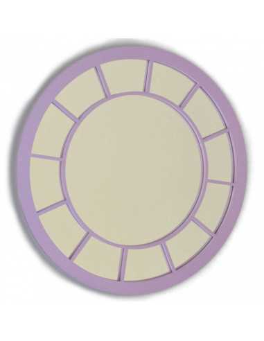 Espejo Decorativo de Pared Nouveau en Madera Natural – Dosy2