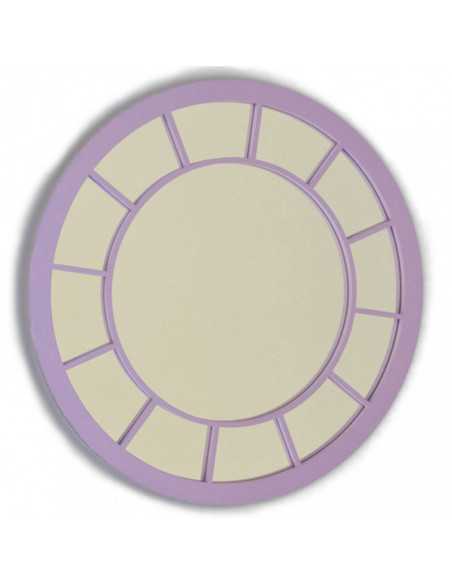 Espejo Decorativo de Pared Nouveau en Madera Natural – Dosy2