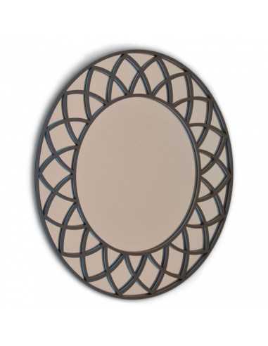 Espejo Decorativo Étnico de Madera - Dosy2