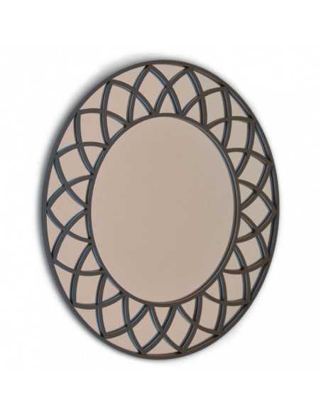 Espejo Decorativo Étnico de Madera - Dosy2