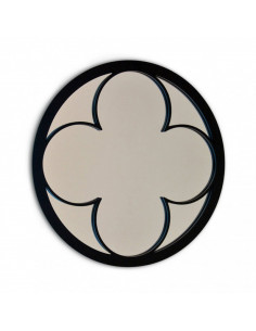 Espejo de Pared Decorativo Barcelona - Madera Natural | Dosy2 2