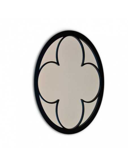 Espejo de Pared Decorativo Barcelona - Madera Natural | Dosy2