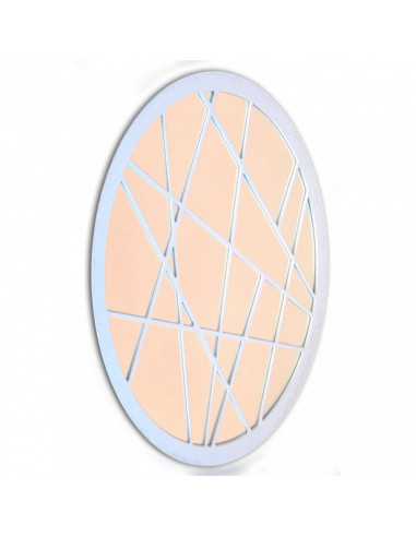 Espejo Zig Zag de Madera - Elegancia y Originalidad para tu Hogar