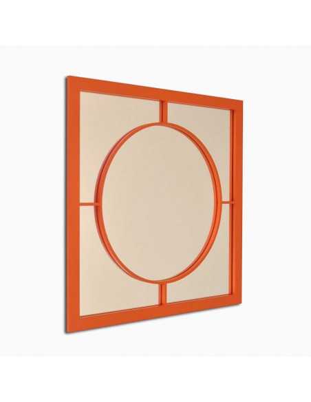 Compra Espejo Boho Chic Cuadrado de Madera - Dosy2