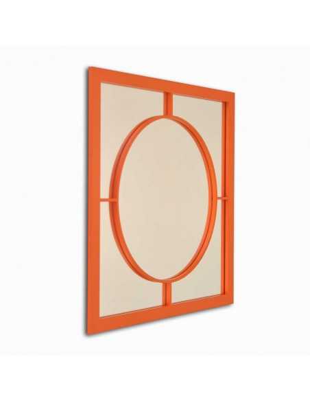 Compra Espejo Boho Chic Cuadrado de Madera - Dosy2