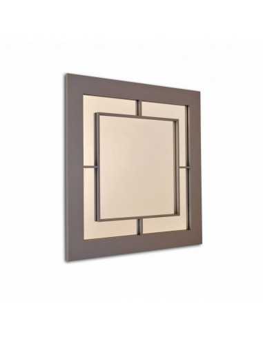 Espejo Minimalista Cuadrado de Pared Dosy2 - Elegancia y Estilo