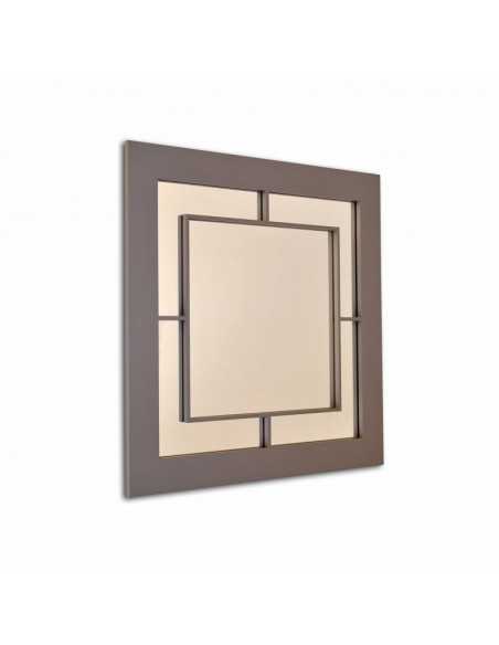 Espejo Minimalista Cuadrado de Pared Dosy2 - Elegancia y Estilo