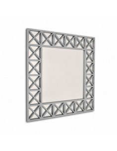 Espejo de Pared Industrial Cuadrado - Moderno y Versátil 2