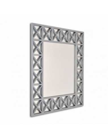 Espejo de Pared Industrial Cuadrado - Moderno y Versátil