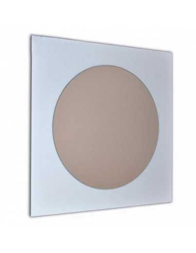 Espejo Futurista Decorativo de Madera Lacada - Dosy2