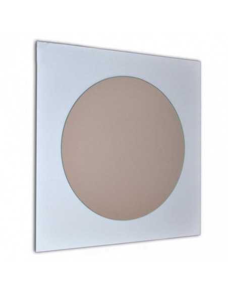 Espejo Futurista Decorativo de Madera Lacada - Dosy2