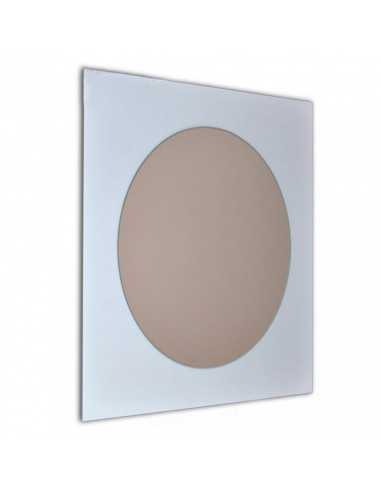 Espejo Futurista Decorativo de Madera Lacada - Dosy2