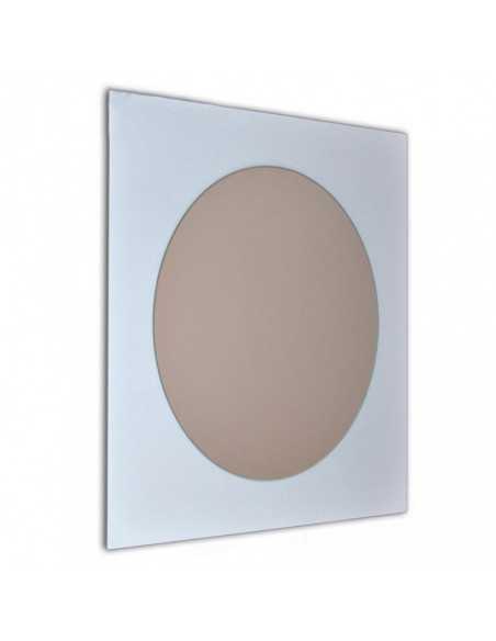 Espejo Futurista Decorativo de Madera Lacada - Dosy2