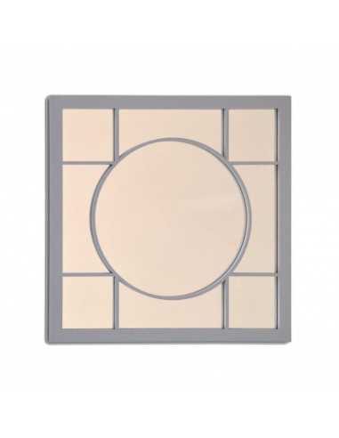 Espejo Hygge Cuadrado de Madera - Elegancia Minimalista | Dosy2