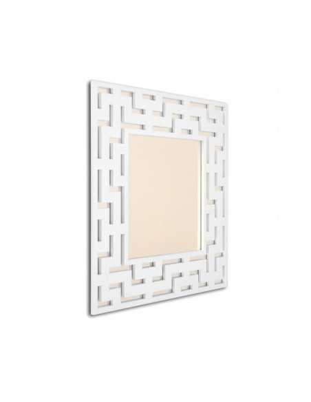 Espejo Cuadrado Decorativo Neoclassic de Madera - Dosy2