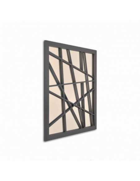 Espejo Decorativo Cuadrado Cubista de Madera - Dosy2