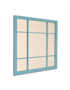 Espejo Cuadrado Japandi de Madera - Dosy2 2