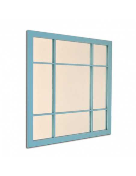 Espejo Cuadrado Japandi de Madera - Dosy2