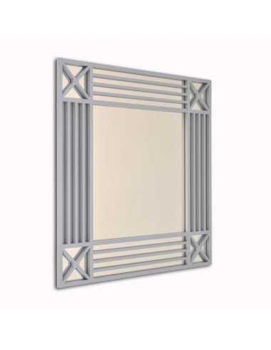 Espejo Decorativo París Boho Chic - Madera Lacada | Dosy2