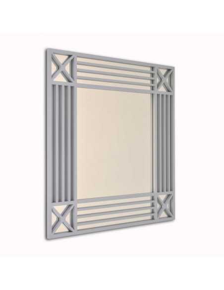 Espejo Decorativo París Boho Chic - Madera Lacada | Dosy2