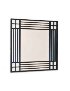 Espejo de Pared Estilo Mondrián | Decoración Moderna y Artística - Dos