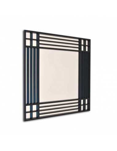 Espejo de Pared Estilo Mondrián | Decoración Moderna y Artística - Dos