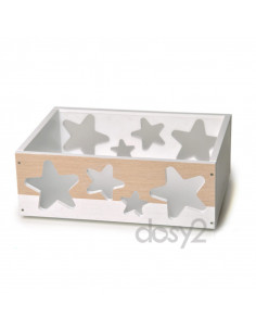 Caja Troquelada de Madera Personalizable - Decoración Infantil