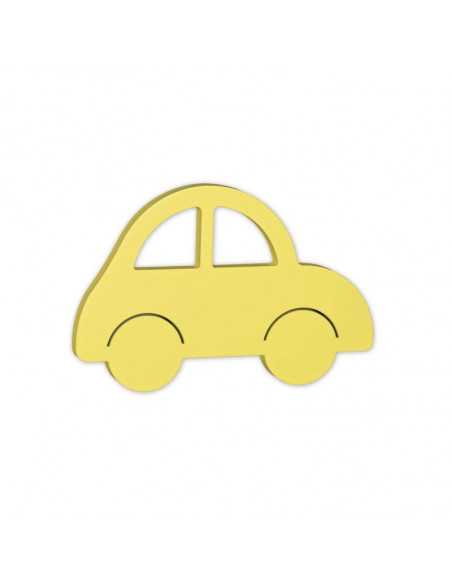 Silueta Lacada de Madera Coche - Decoración Infantil y Hogar