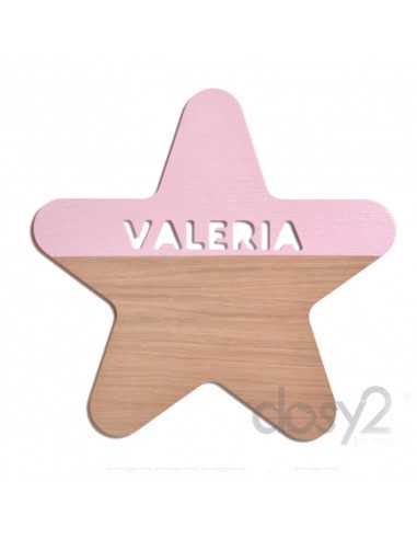 Silueta Estrella Personalizada en Madera - Personaliza tu Decoración