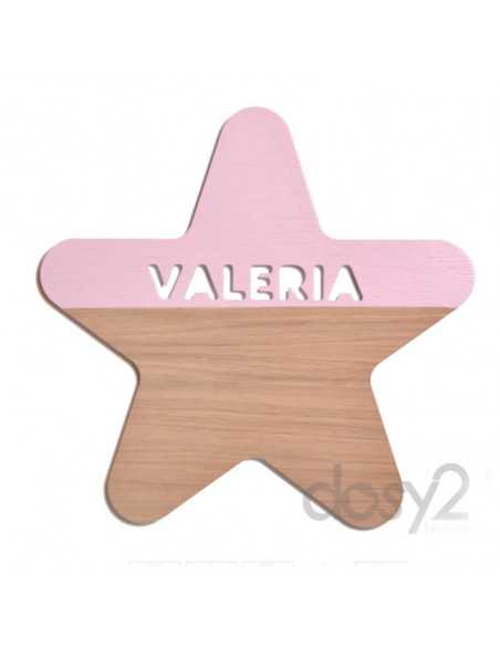 Silueta Estrella Personalizada en Madera - Personaliza tu Decoración