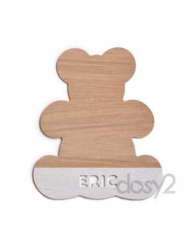 Silueta Personalizada de Oso WOOD - Decoración Infantil Dosy2