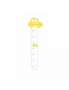 Medidor Infantil de Madera con Silueta de Coche | Dosy2