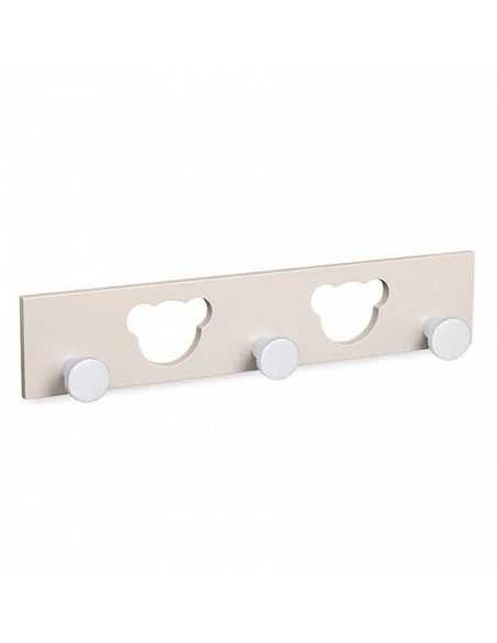 Percha Ositos de Madera Troquelada - Dosy2 | Decoración Infantil